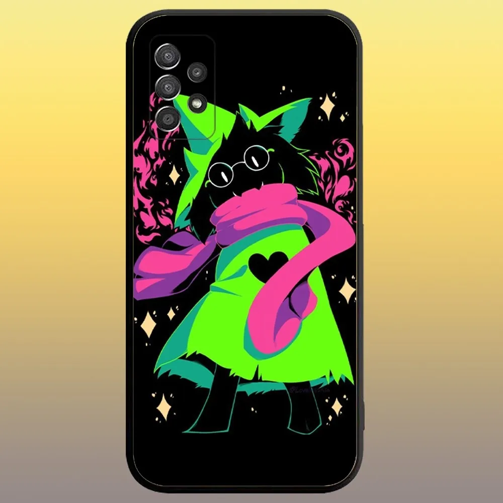 Game Deltarune Phone Case for SamsungA 91,80,73,72,71,70,53,52,51,42,41,40,32,31,30,22,21,20,13 S 4G 5G Soft Black Case