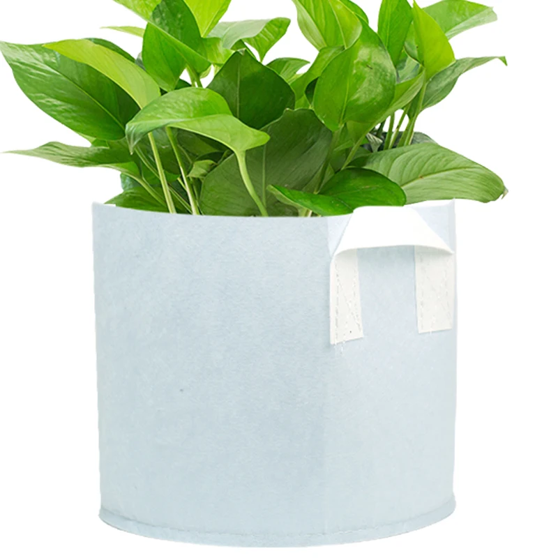 White Non-woven Garden Bag for Planting, Suitable for Tree Planting, Nutrition Bag, Wholesale, Manufacturers Selling, 40x50cm