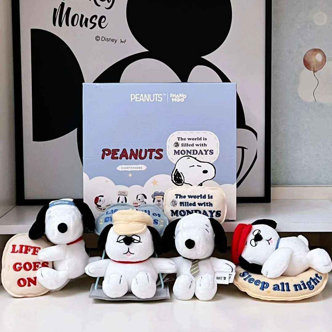 

Коллекционная фигурка-сюрприз Peanuts Snoopy из серии «Растем с храбростью»: милый кулон, модная настольная игрушка, подарок