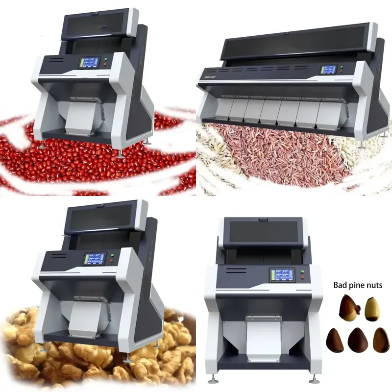 for Soybean Color Sorter Grain Chickpea Sorter CCD High Definition Optical Color Sorting Machine for Agricultural Seeds