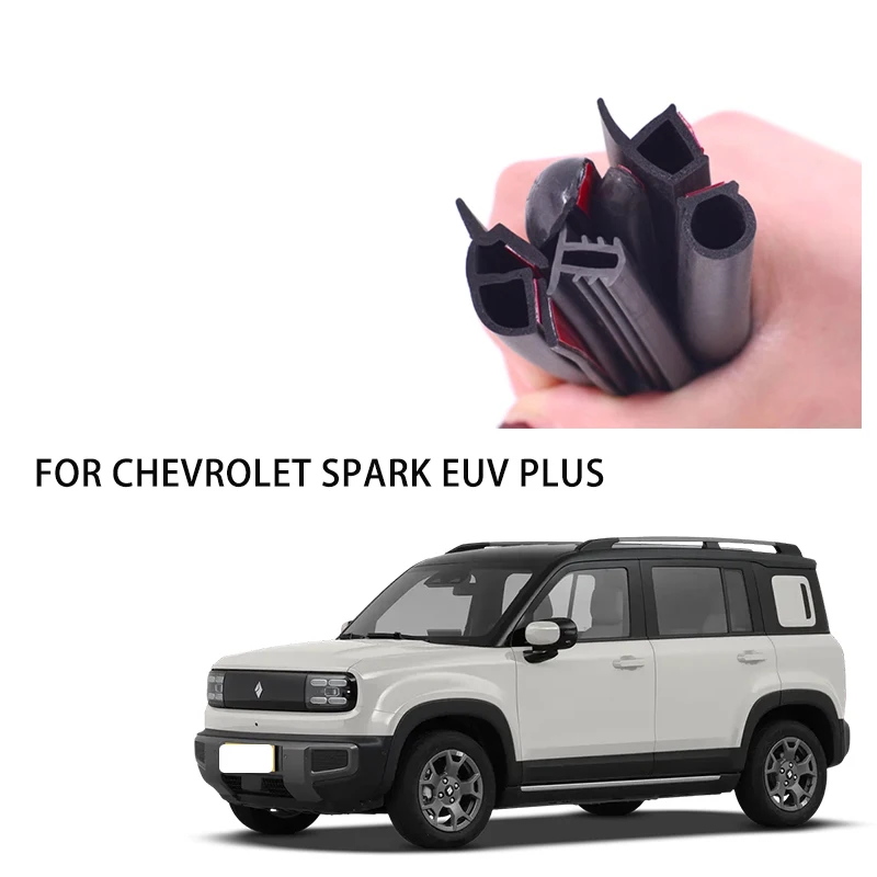 For Chevrolet Spark EUV Plus Custom Rubber Door Seal Strips Sound Isolating Dust/Water Resistant Noise Dampening Decorative