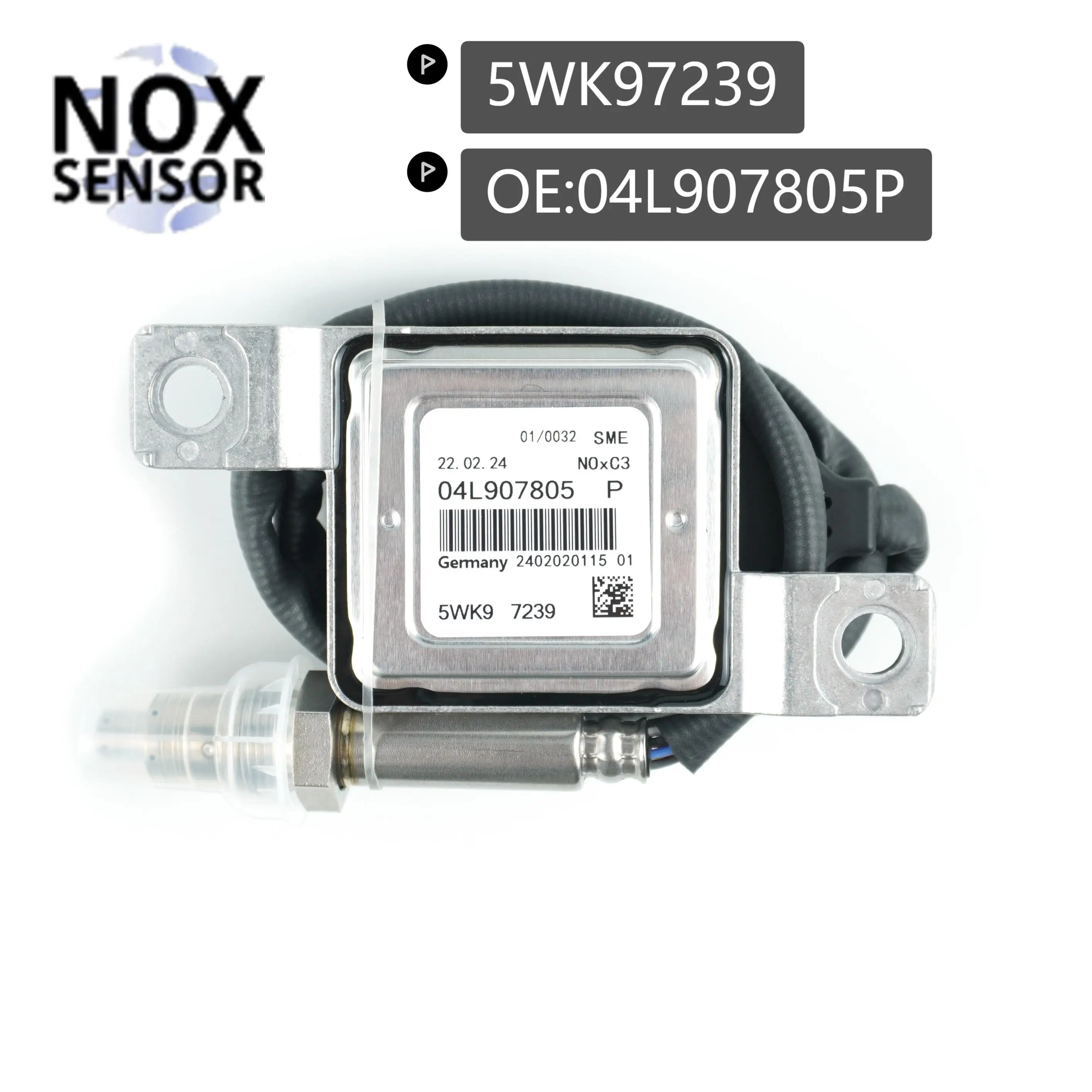 04L907805P 5WK97239 Nox Sensor for VW Tiguan Caddy 2.0TDI AUDI A3 Sportback A4 Avant A5 A6 A7 A8 Q7 04L907805 P 5WK9 7239