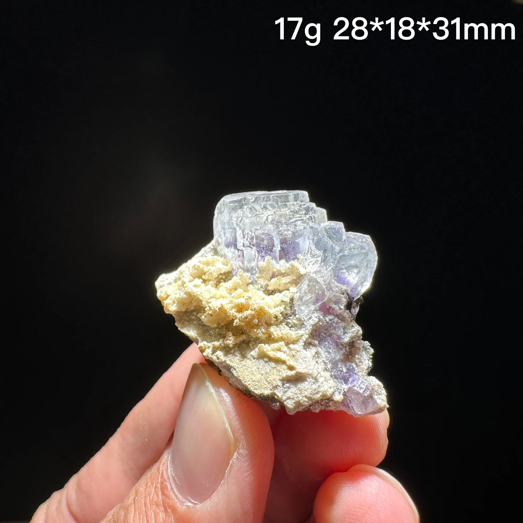 Natural China Yao gang xian fluorite original stone mineral specimen cures crystal Teaching Collection Home Decor