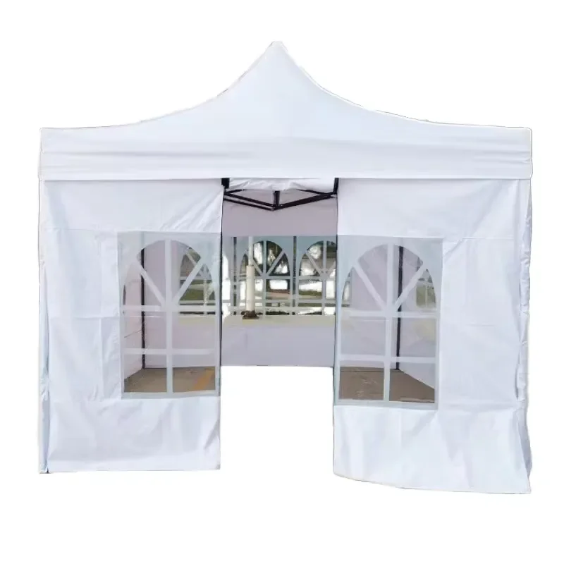 Good Quality Outdoor Oxford Cloth Exhibition Tent With Window Door Zipper