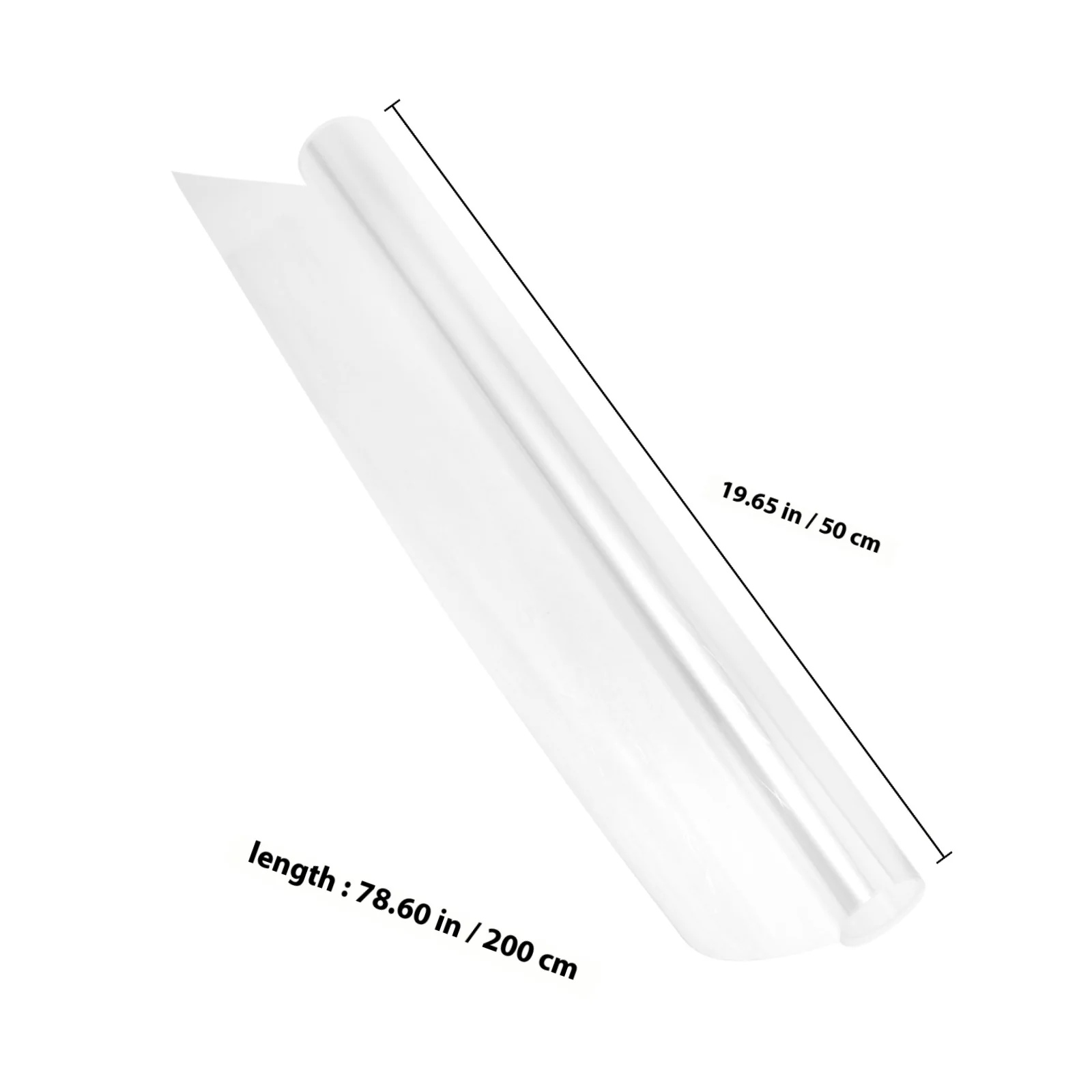 Explosion-Proof Film 4Mil Thick Shatterproof Glass Protective Film for Home Car Security Transparent High Strength Bubble-Free