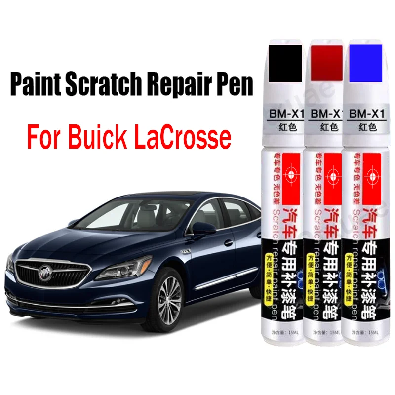 Car Paint Scratch Repair Pen for Buick LaCrosse Touch-Up Pen Remover Paint Care Accessories Black White