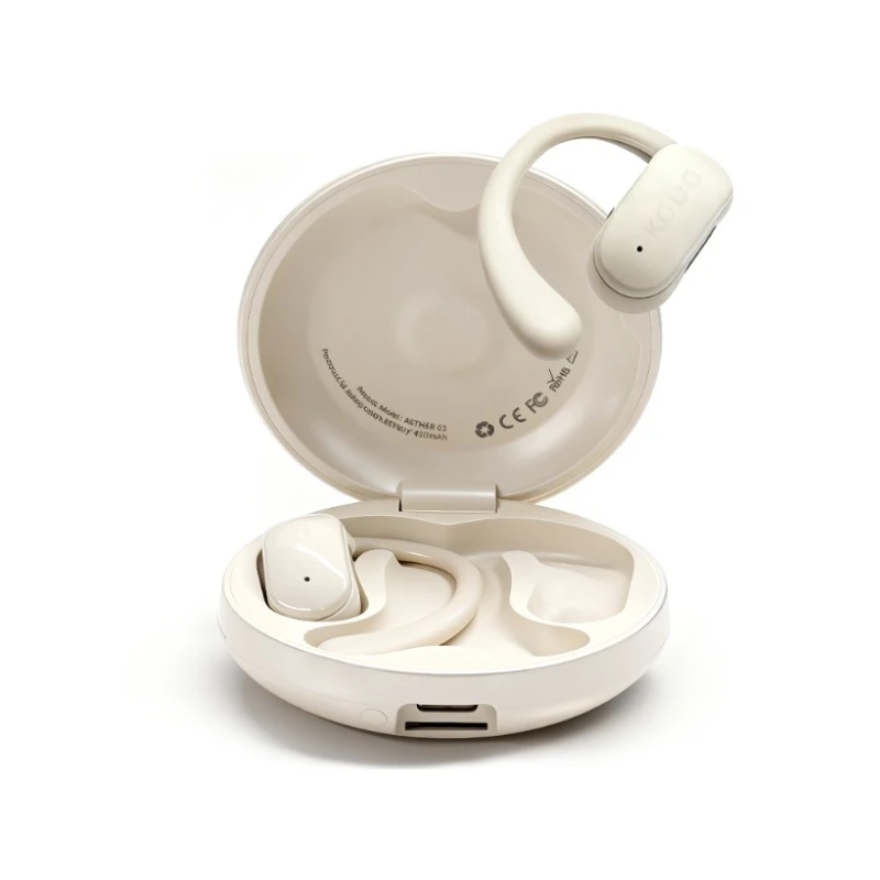 Bluetooth wireless ear-mounted intelligent real-time translation smart headset
