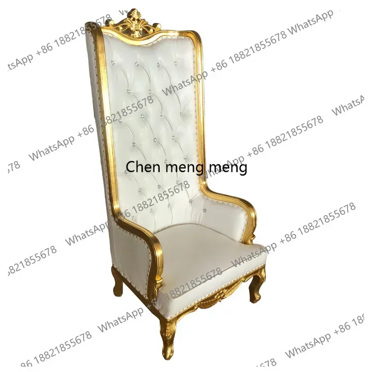 

D182High Back Solid Wood Wedding Chair For Event Banquet Venue Setup For Hotels Clubs Lounges Factory Direct
