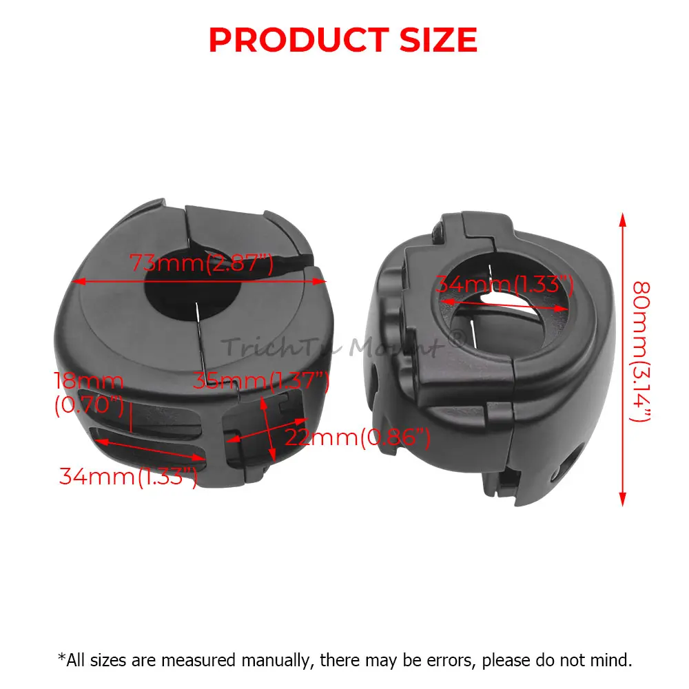 Motorcycle Replacement Parts Aluminum Switch Housings Cover Kit Matte Black Fit For Harley Dyna Softail Sportster 2011-2024