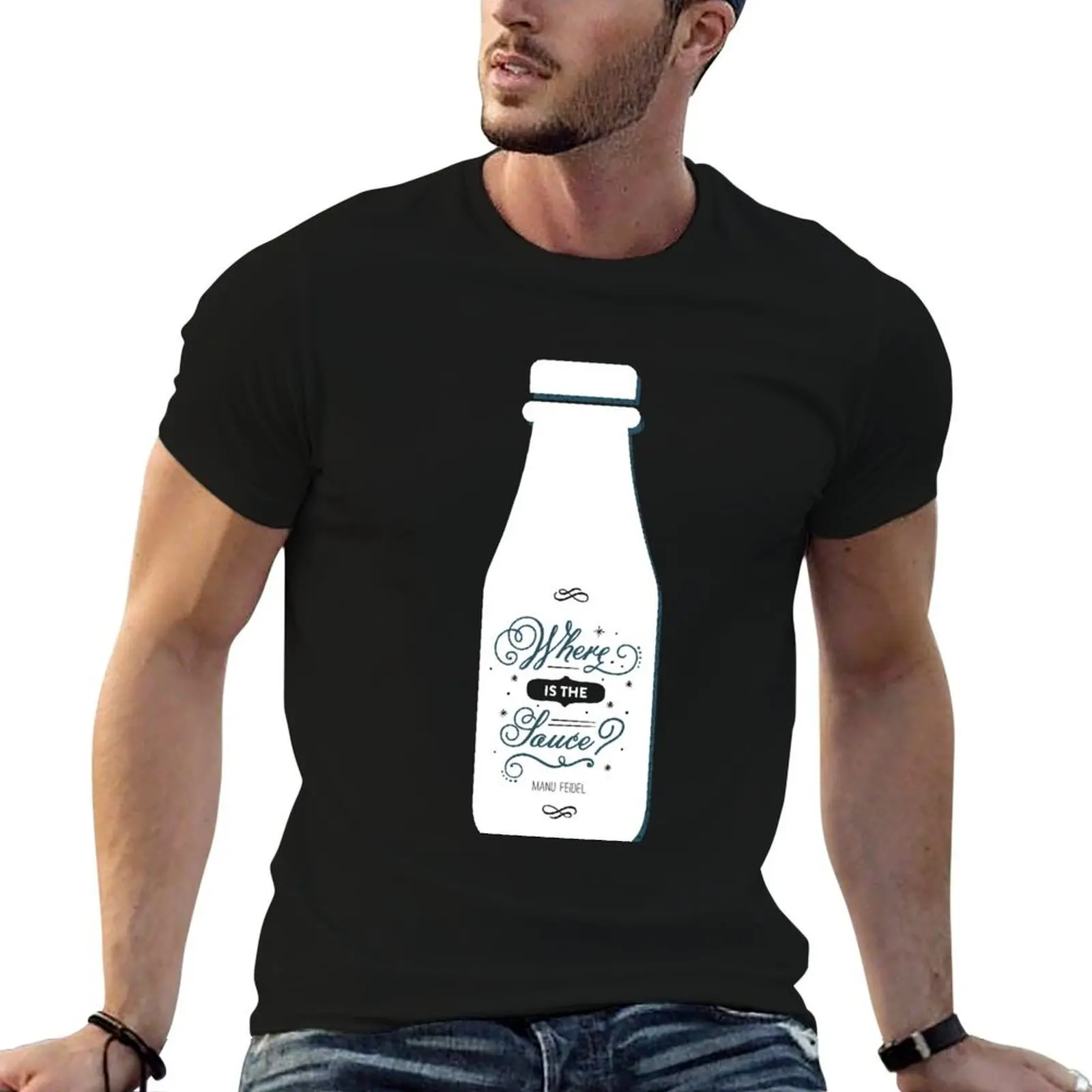 Where is the Sauce? T-Shirt t shirts designer t shirts for man graphic vintage t shirt man designer T-shirt