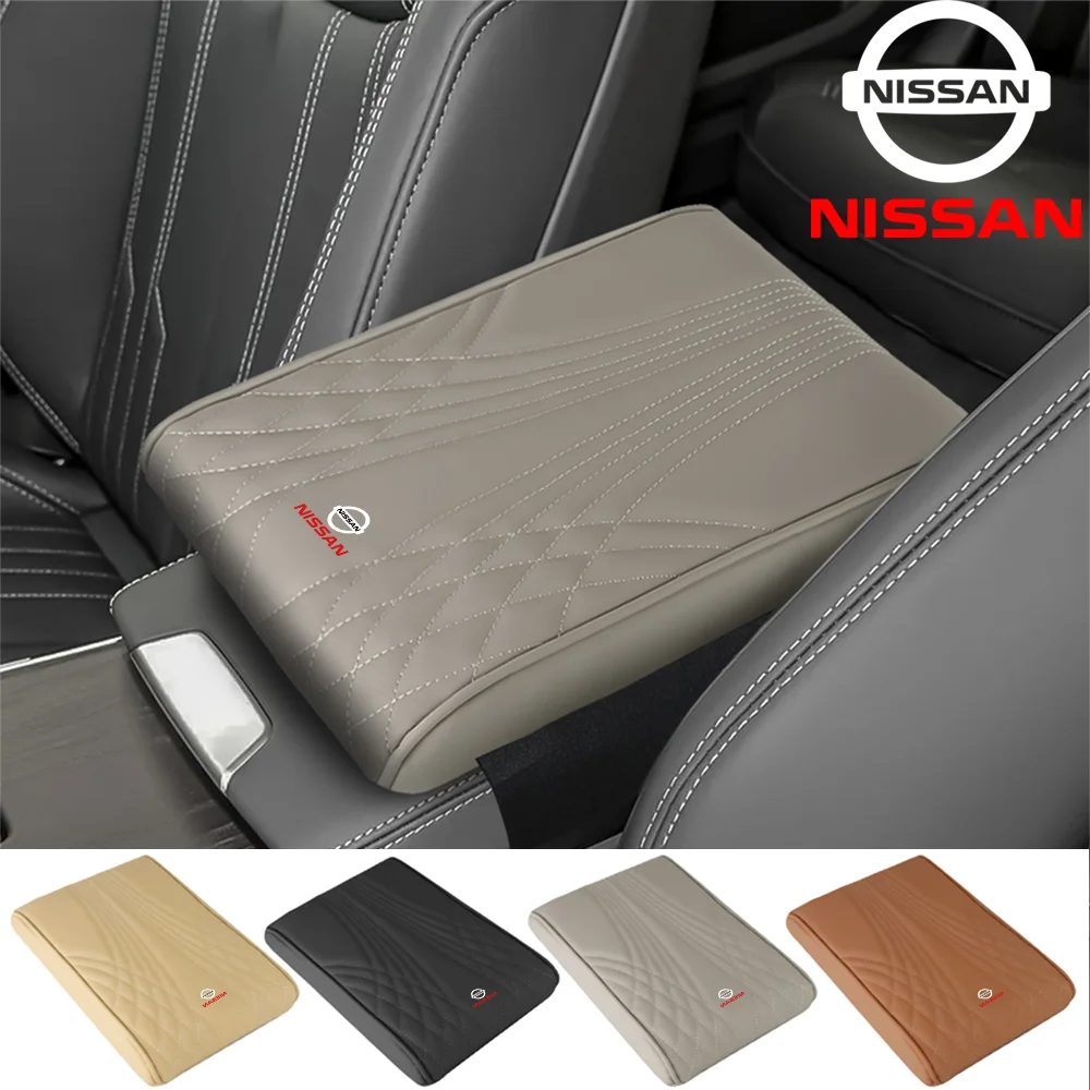 1PCS Car Armrest Box Height Pad Accessories For Nissan Nismo Qashqai J10 J11 Juke Micra X Trail Leaf Murano Pulsar Teana Patrol