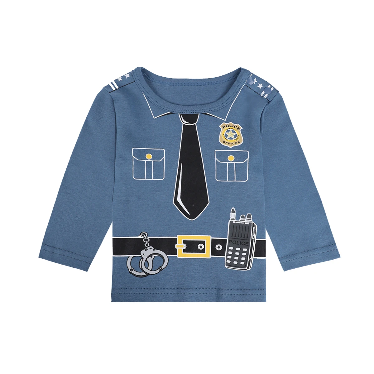 Toddler Clothing Set Baby Halloween Firefighter Police Cosplay Costumes Infant Novelty Outfit Carnival Clothes