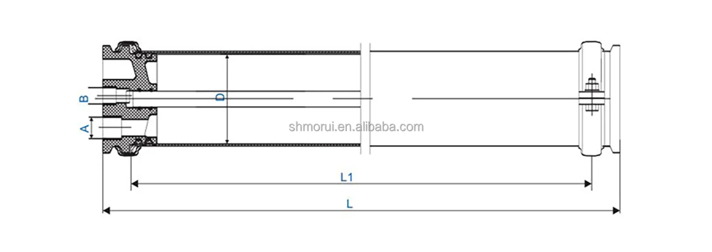High Temperature Chemical Special 250Psi Seamless Pipe 316L Stainless Steel Membrane Shell Solvent Recovery Membrane Shell