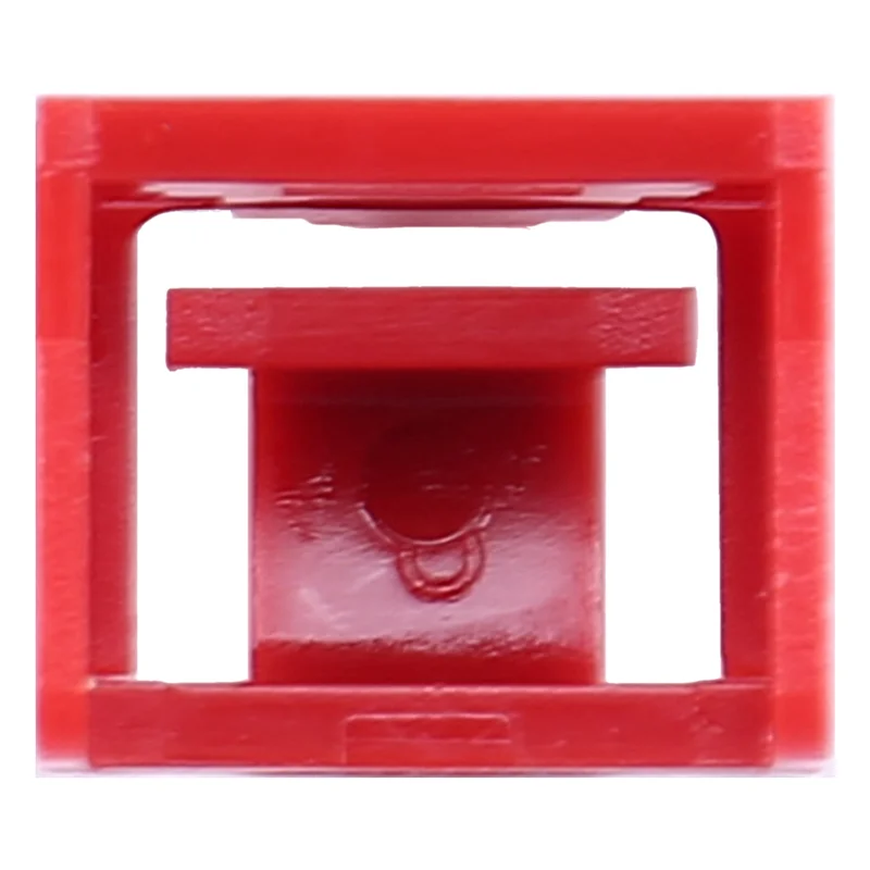 AA49 600 قطعة الأحمر RJ45 ميناء إيثرنت LAN Hub مكافحة غطاء غبار التوصيل غطاء Blockout حامي مع قفل الملكية ومفتاح