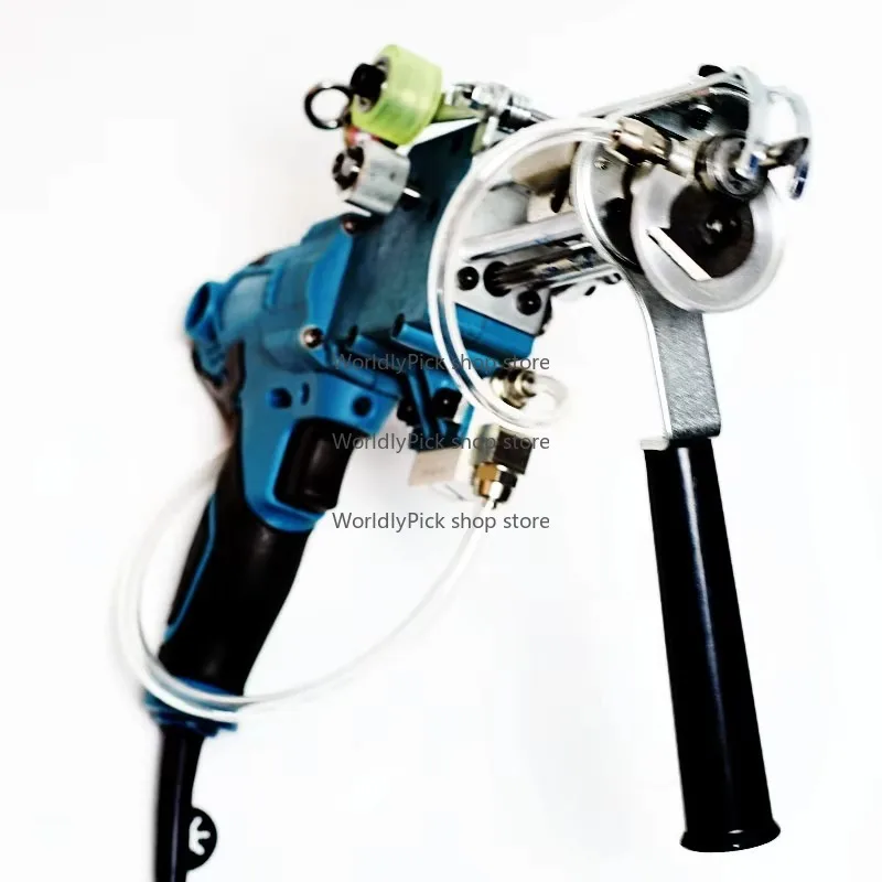 Automatic High Pile Tufting Machine 45mm Pneumatic AK-3 Carpet Rug Tufting Tool for Home DIY Crafting