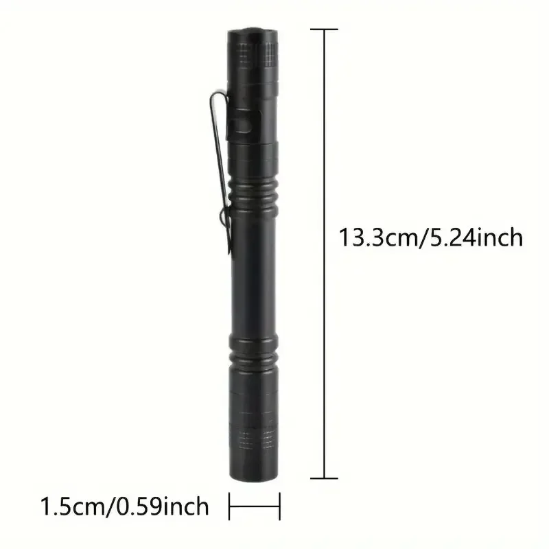 E5 Red Flashlight Light Penlight AAA Red Light for Camping Hiking Animal Protecting Beekeeping Detecting Aviation Night Vision