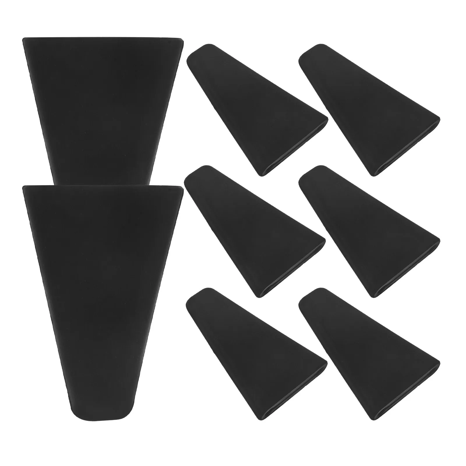 8Pcs Silicone Corner Bumper Pads Non-Slip Stable Air Fryer Rack Feet Replacement Dishwasher Safe Oven Dehydrator Accessory