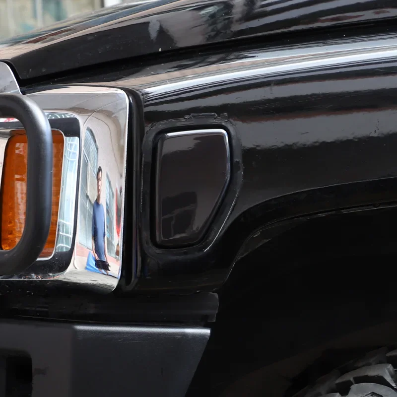 

Для 05-09 Hummer H3 передний боковой указатель поворота защитная крышка декоративная наклейка внешний Стайлинг автомобиля декоративные аксессуары ABS