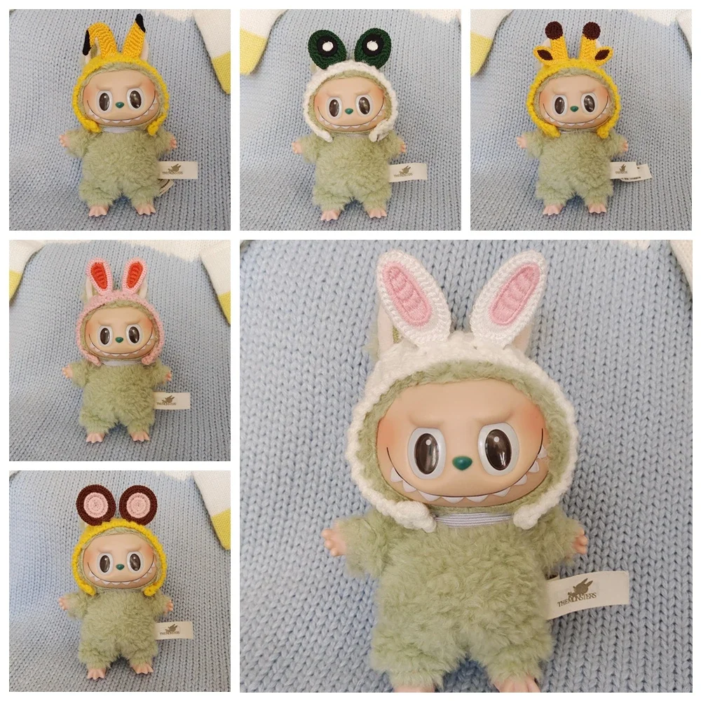 

Kawaii Knitted Headband Dress Up Accessories For 17cm Korea Kpop Exo Labubu Idol V1 V2 Doll