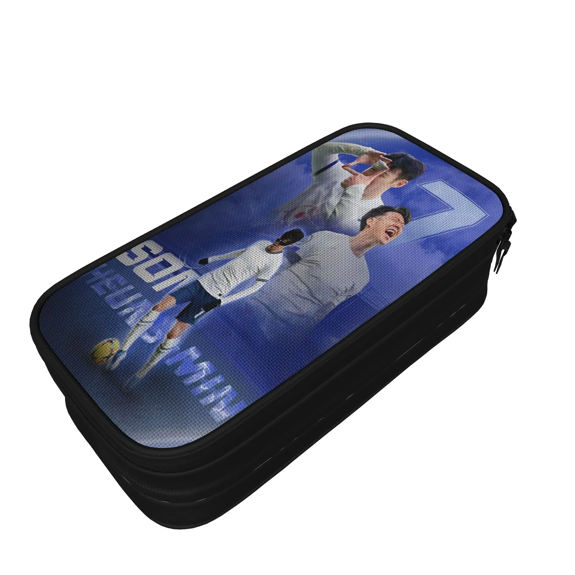 

Son Heung-Min Soccer Football Pencil Cases Number 7 Pencilcases Pen for Girl Boy Big Capacity Bag Students School Stationery