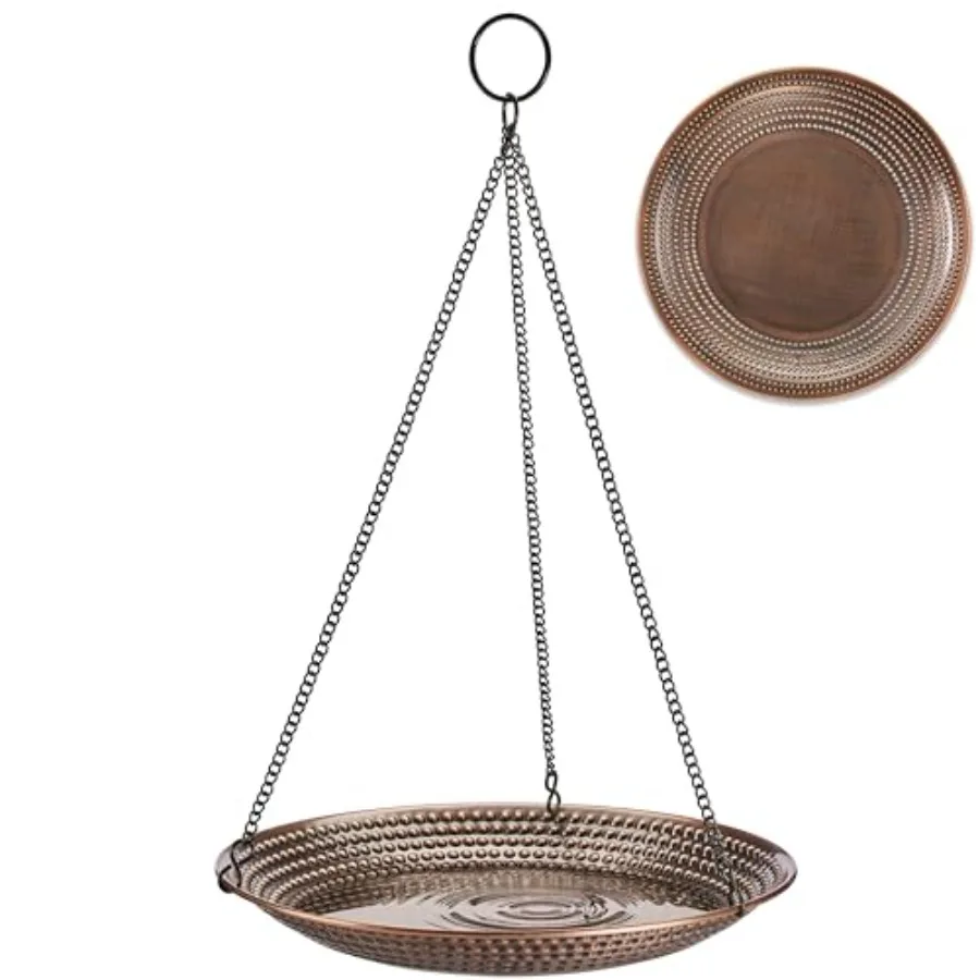 

Good Directions Hanging Tranquility Bird Bath for Outside Backyard Outdoor Patio Garden Birdbath Gift for Bird Lovers Watchers