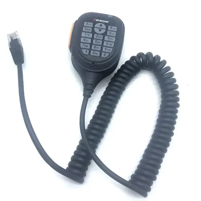 Original BJ-218 BJ-318 PTT Mic Microphone Seapker Compatible with Zastone Z218 25W Long Range Car Mobile CB Radio Walkie Talkie