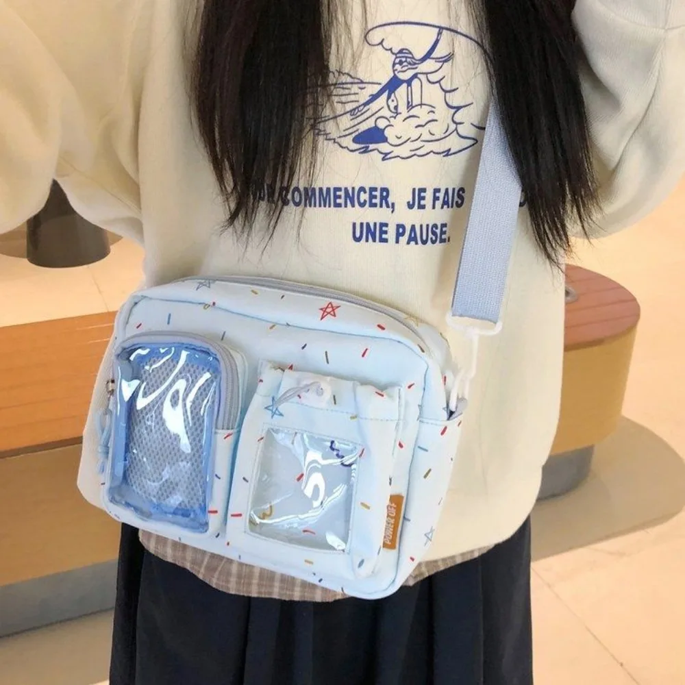 

New Harajuku Sweet and Cute Ita Bag Fashionable and Versatile Women's Crossbody Bag Comic Exhibition Lightweight Shoulder Bag