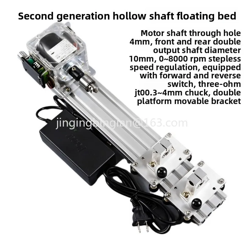 Manufacturer's hot-selling second-generation hollow shaft  grinder manual mini DIY grinding coloring machine speed regulation