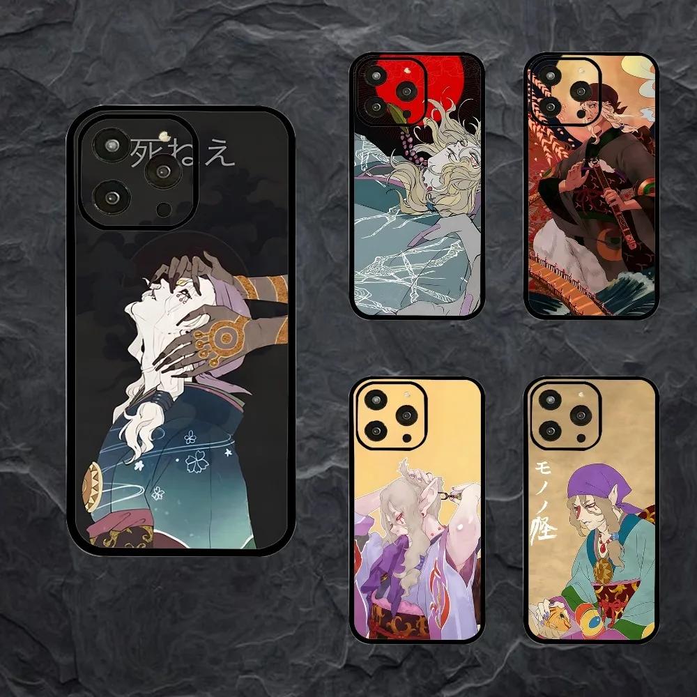 Anime Mononoke Kusuriuri Phone Case For Iphone 15 11 13 14 Pro Max 7 8 Plus X Xr Xs Max Se2020 12mini Cover Case