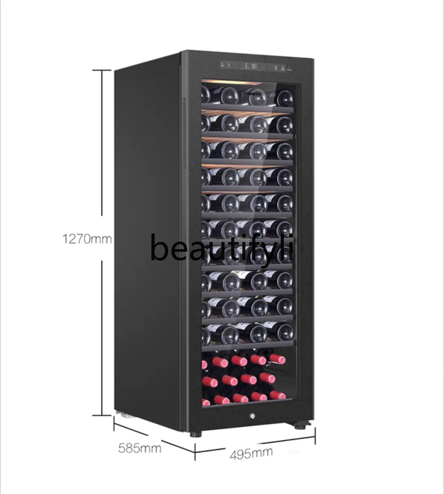 196 liters red wine cabinet constant temperature wine cabinet wine cellar grade household refrigerated ice bar constant