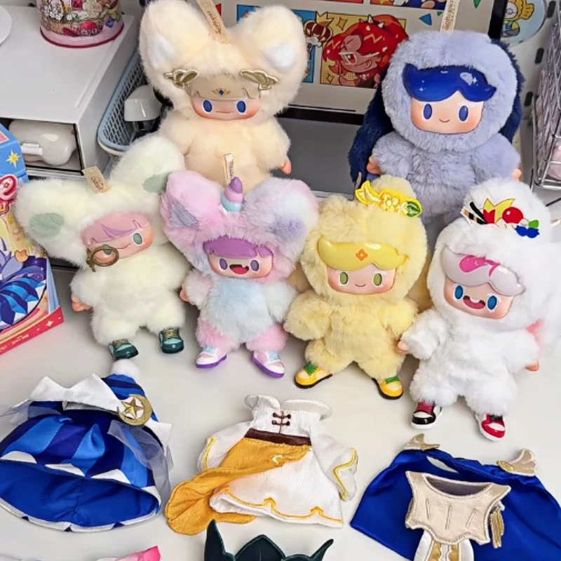 

Оригинальная серия A Dou Fancy Cookie Show Vinly, плюшевая слепая коробка, милая экшн-фигурка, кукла, загадочная коробка, игрушка Tide, кулон, праздничный подарок