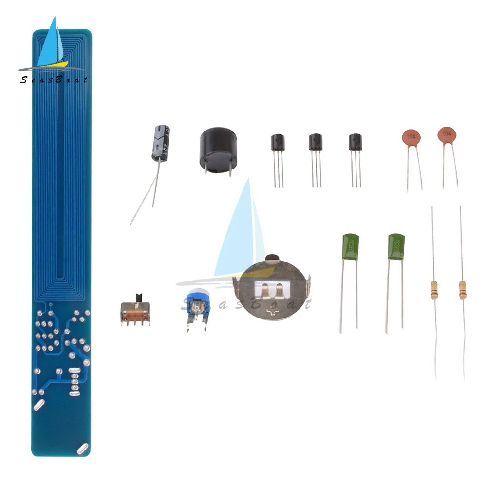 DC3-5V prosty wykrywacz metali zestaw elektroniki DIY zestaw do wykrywania metalu pomiar elektroniczny Instrument do zestawu zabawka edukacyjna