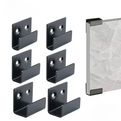 Ceramic tile display stand angle bracket, metal material, pendant fixing hook, wall mounted buckle, U-shaped hanger fastener