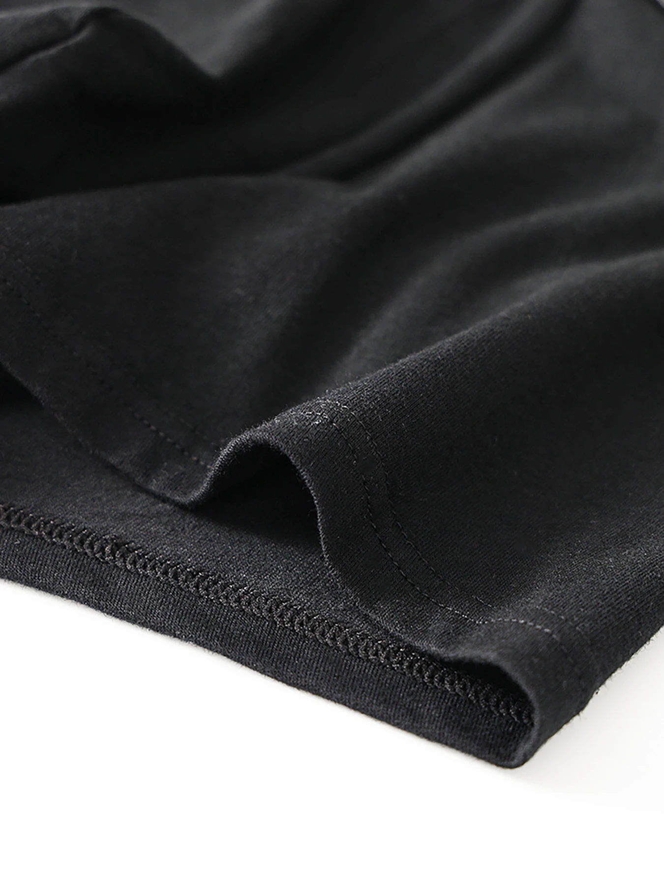 سراويل داخلية بوكسر قطنية مكونة من 4 قطع للرجال - حزام خصر بشعار "ملابس داخلية للرجال"، مجموعة ملابس داخلية باللون الأبيض والأخضر المريمية والأزرق والأسود #5