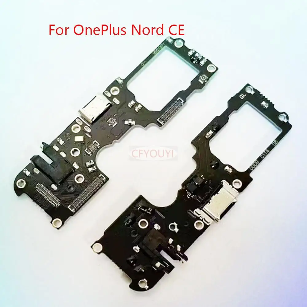 USB Charging Port Dock Charger Connector Board Flex Cable For Oneplus Nord CE 2 5G IV2201