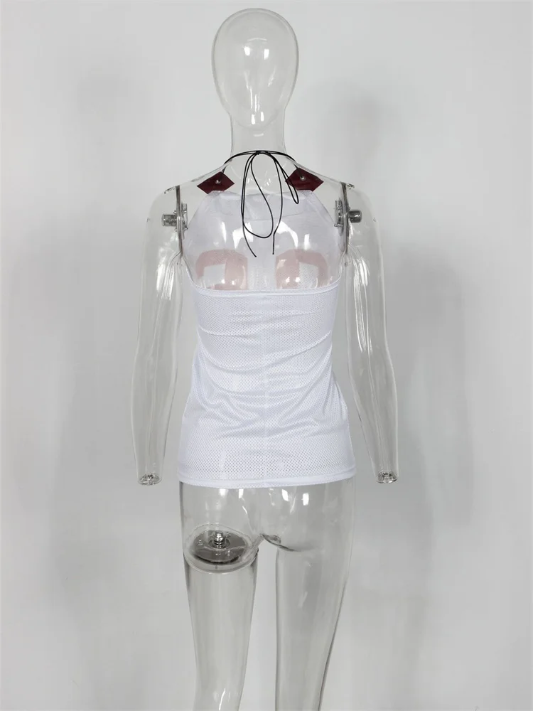 Weird Puss Rückenfreies, superkurzes Kleid für Damen, Digitaldruck, rückenfrei, tiefer Ausschnitt, Neckholder-Verband, Sommertrend, sexy Mitternachts-Bodycon