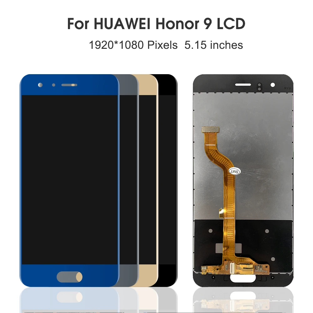 For HUAWEI Honor 9 5.15''For  Honor9 STF-AL00 AL10 TL10 L09 LCD Display Touch Screen Digitizer Assembly Replacement