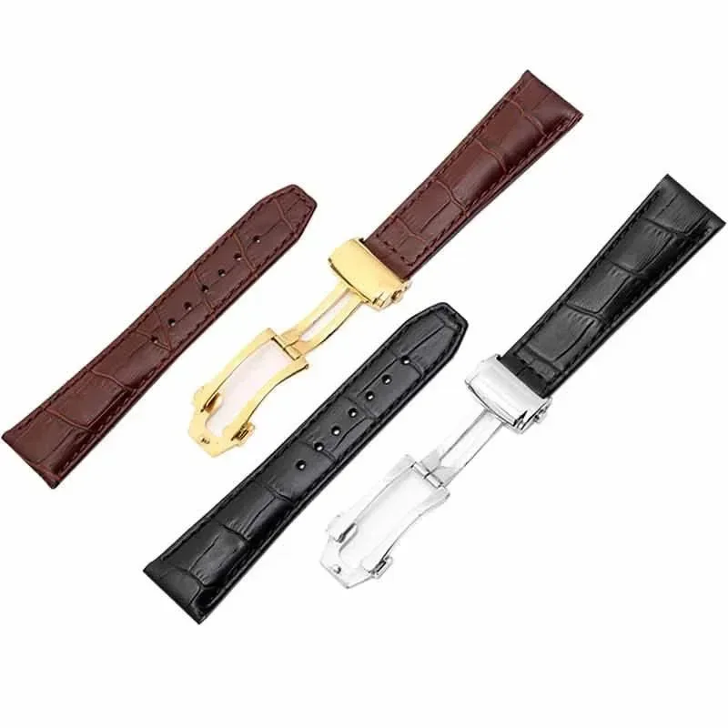 Genuine Leather Watch Strap For Maurice Lacroix LES CLASSIQUES MASTERPIECE PONTOS Men's Watch Band Bracelet 20mm 22mm