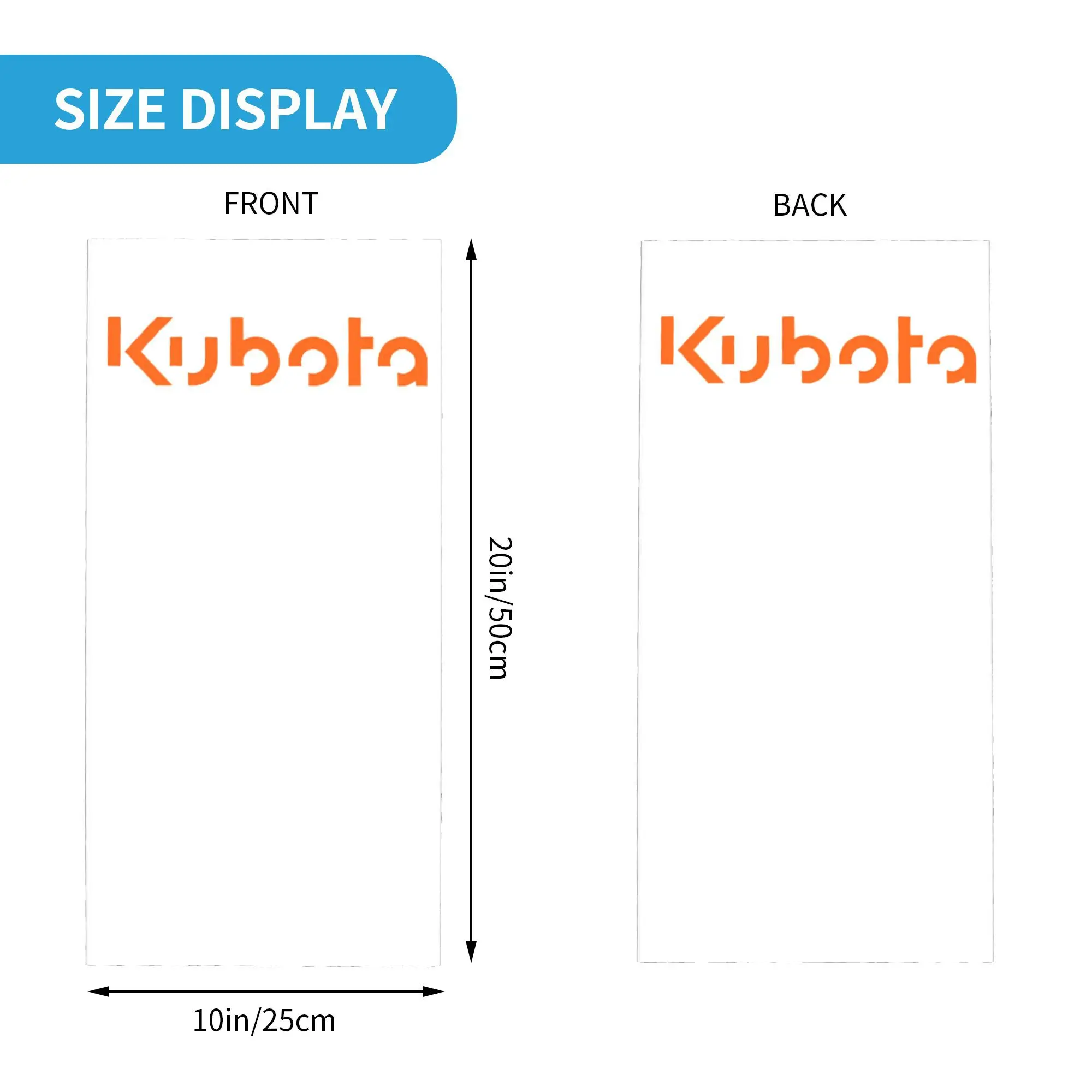 Kubota 1 Bandana Pescoço Gaiter Estampado Envoltório Cachecol Balaclava Quente Correndo Unissex Adulto Inverno