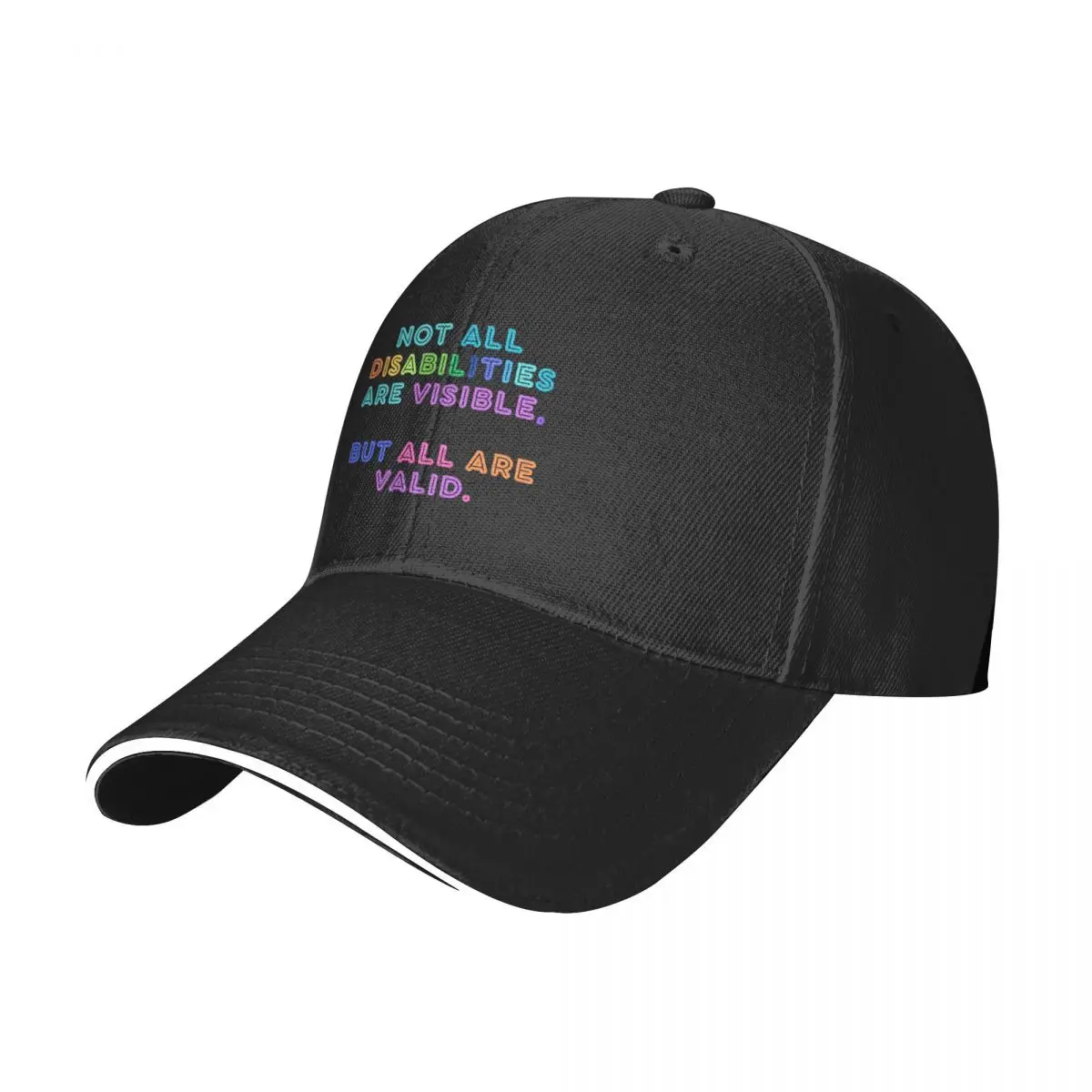 Disability activism Baseball Cap Snapback Cap Christmas Hat Sports Cap Girl Men's