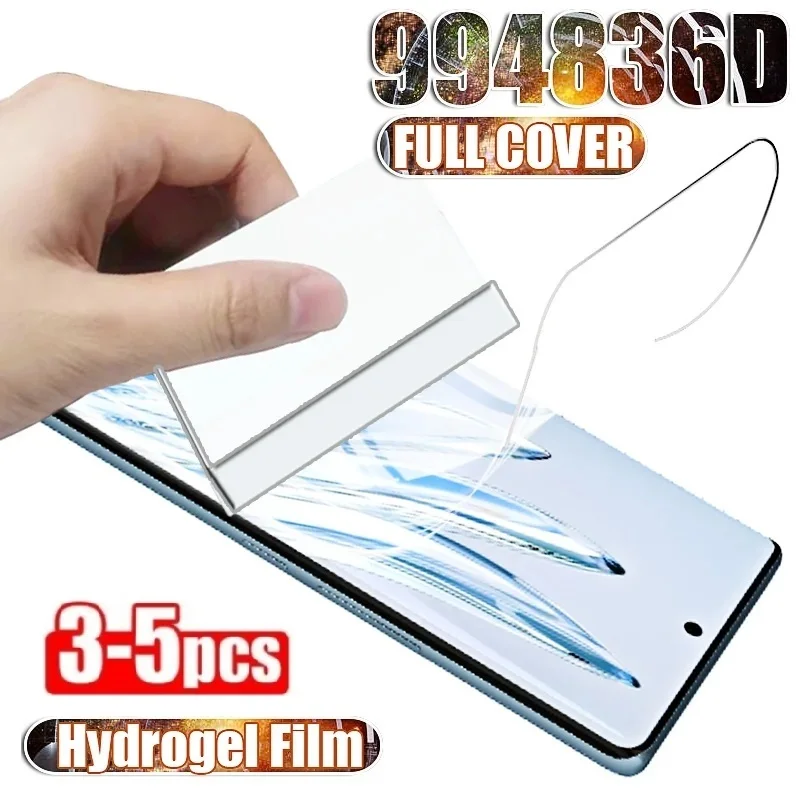 واقي شاشة غشاء هيدروجيل لـ Oneplus ، 12 ، 11 Pro ، 11R ، 10T ، 9R ، 8T ، Ace 2 ، Nord 4 ، 3 CE ، 2 Lite ، 5G ، N20 ، نانو 30 ، 3-5 #1