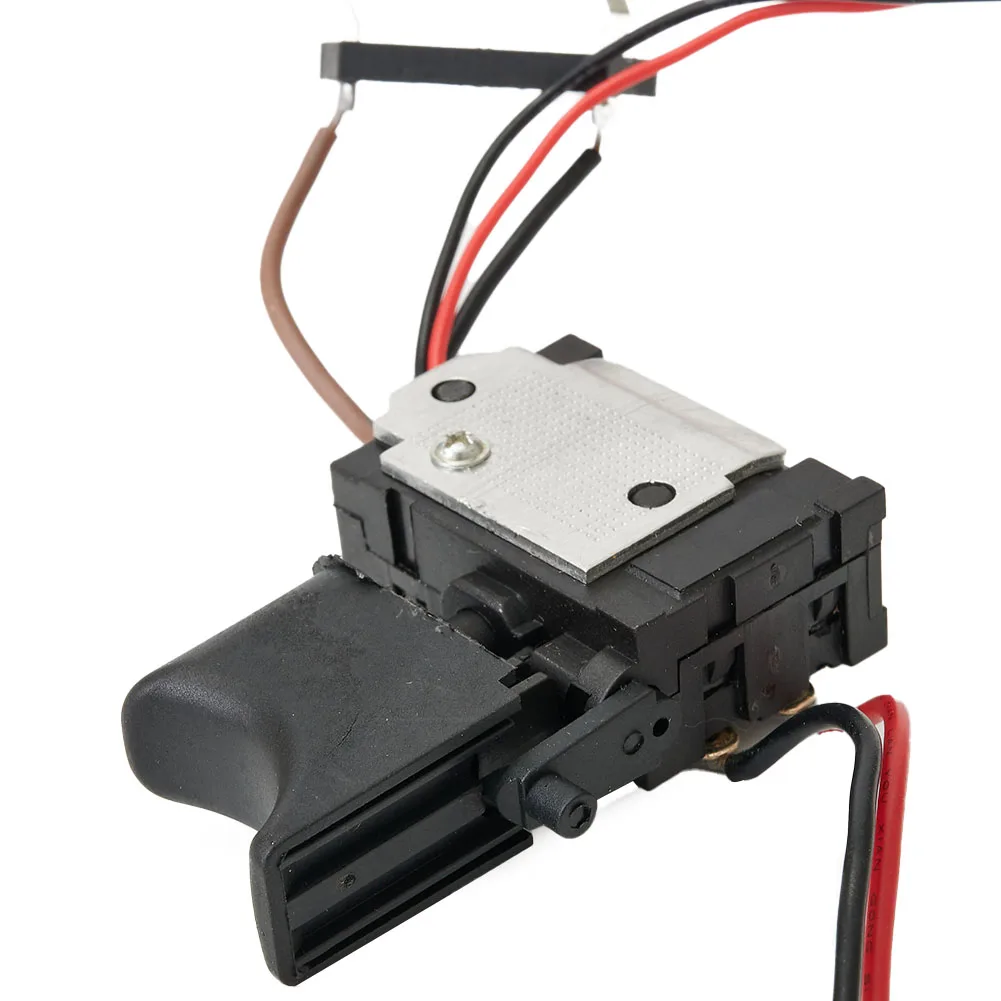 12V Switch Accessory Electric drill switch Fittings Parts Positive and negative Rechargeable drill switch Useful