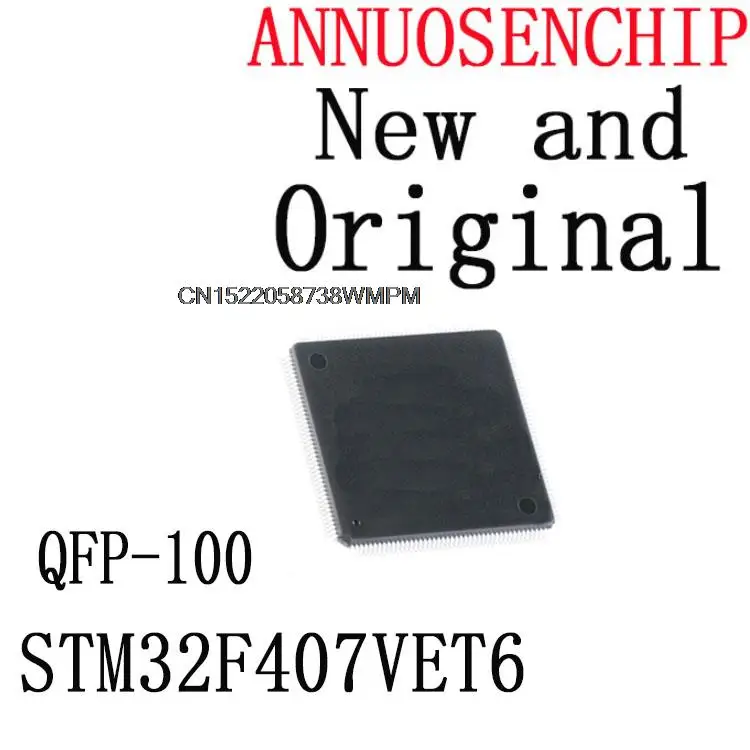 10PCS QFP-100 New original IC In stock! STM32F407VET6