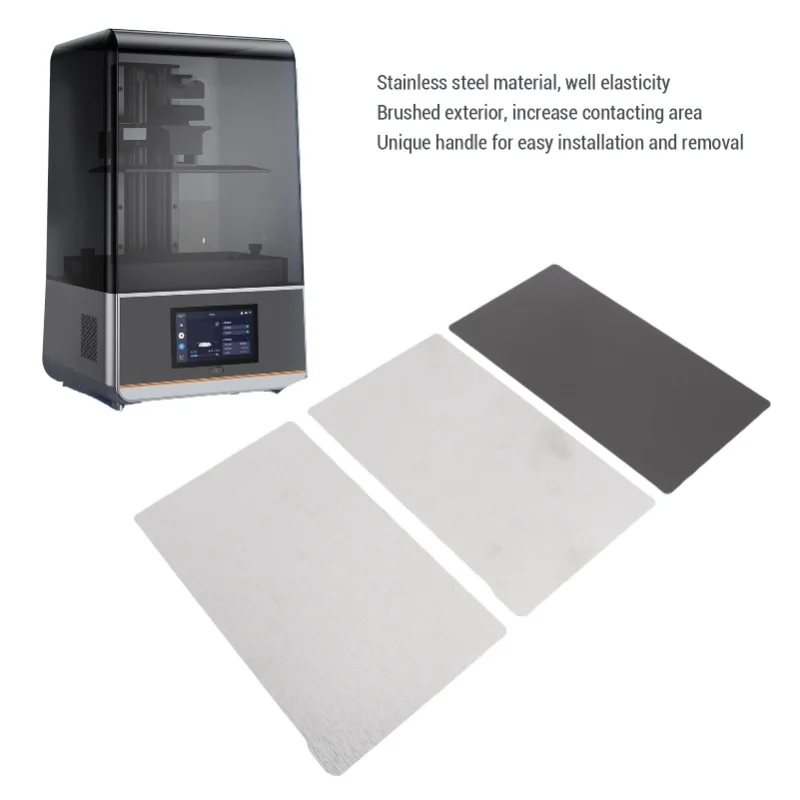 2PCS Flexible Build Plate Replacement For Mono M7 M7Pro 3D Printer 228x131mm Printing Bed Soft Magnetic Base