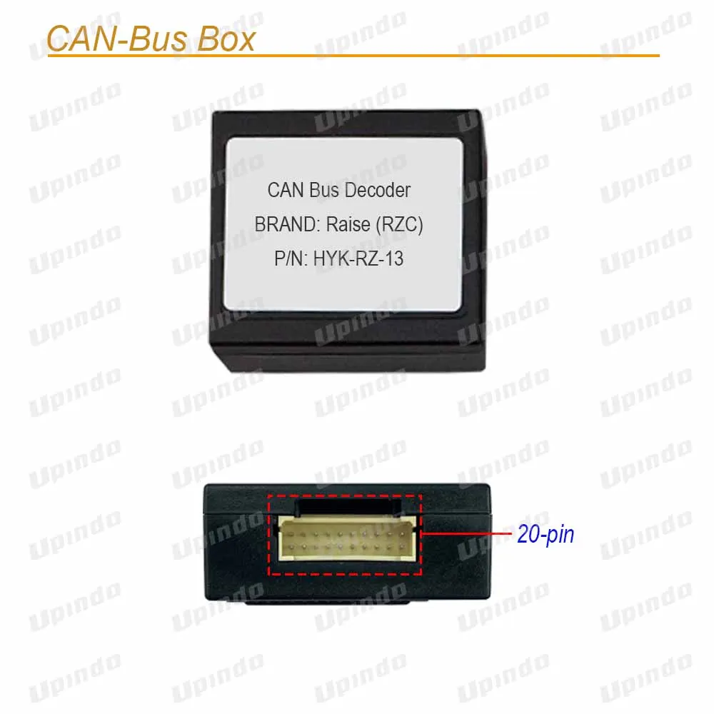 Car Radio Cable CANBus Decoder SPDIF Audio Amplifier Adapter Power Wiring Connector Harness Socket for KIA Hyundai Sonata 9