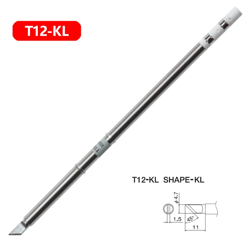 T12 Lötkolbenspitzen T12-D4 DL32 D16 D08 KL KR JS02 Ersatzheizung Lötkopf Universal T12 Schweißstation Digital