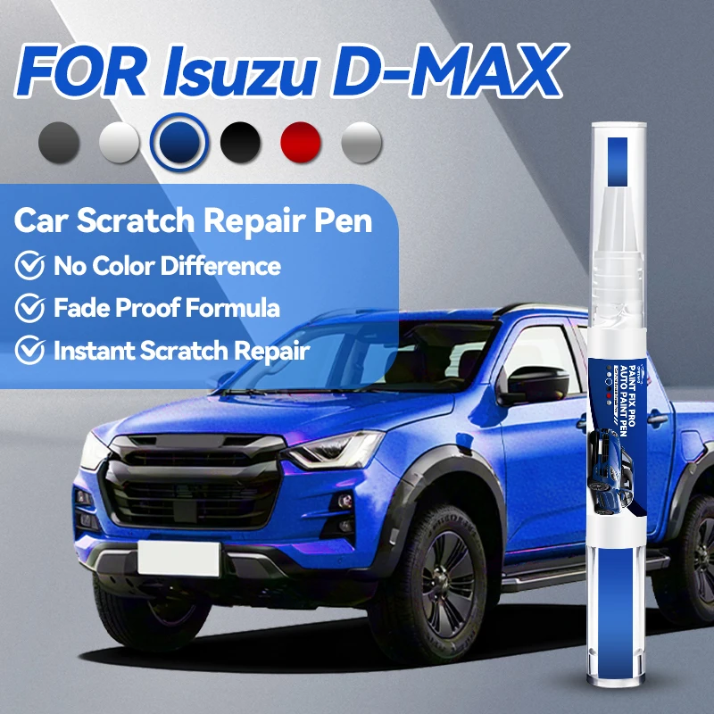 

Специализированная ручка-корректор для ремонта автомобильной краски Isuzu D-MAX (1972-2025), аксессуары для устранения царапин, цвета: черный, серый, красный, серебристый, белый