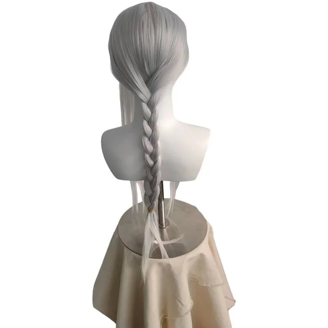 IN VOORRAAD De Fire Keeper Pruik Game Dark Souls Cosplay Pruik Vrouwen 80 cm Lang Haar Cosplay Halloween