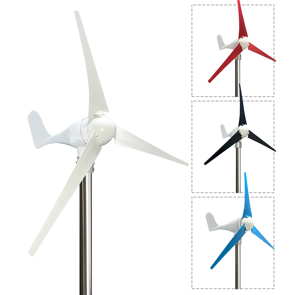 Imagem -02 - Lâmina de Turbina Eólica para Faça Você Mesmo Gerador de Turbina Eólica Horizontal Montagem do Moinho de Vento Fibras de Carbono de Alta Resistência