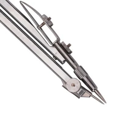 Steel Drawing Compass Professional Engineering Mapping Instrument Math Geometry Tool School Student Supplies Set